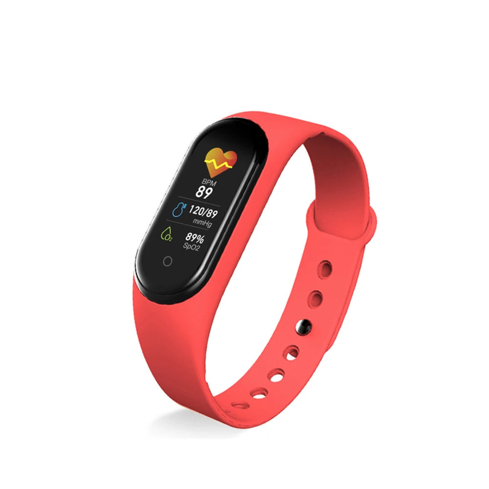 IP67 Waterproof Smarthwatch Blood Pressure Fitness Tracker Smartband Fitness Wristbands M5 Smart Band Bracelet